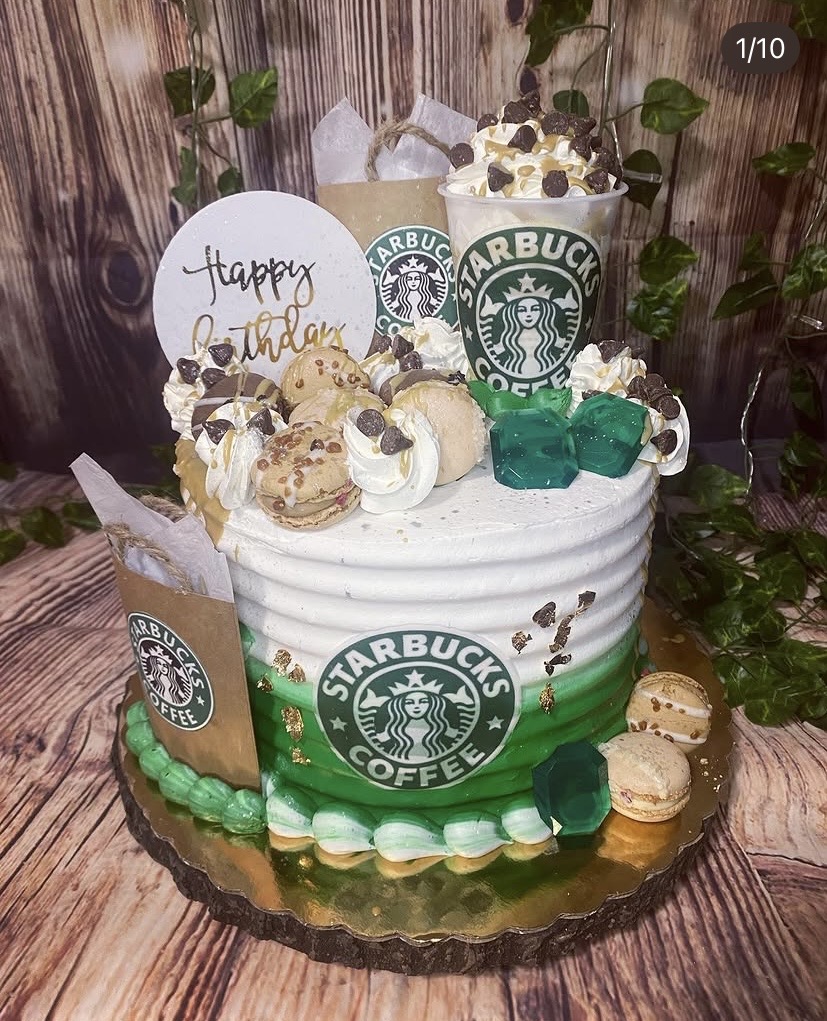 Custom themed cake by Trista's Treats